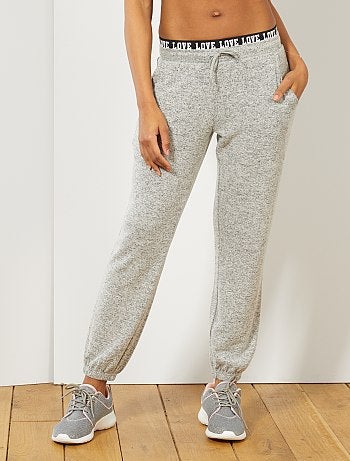 Pantalón de deporte de felpa - Kiabi