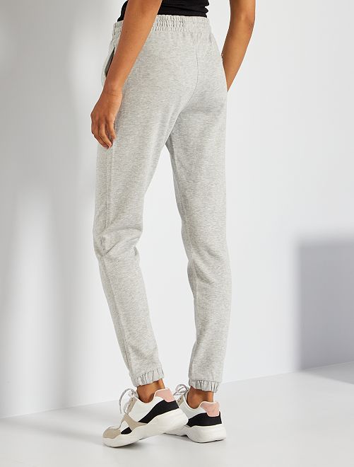 Pantalón de deporte de felpa - GRIS - Kiabi - 8.00€
