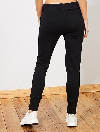 Mujer talla 34 a 48 - Pantalón de deporte de felpa - Kiabi