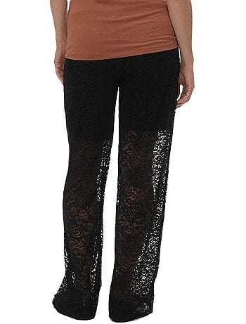 Pantalón de encaje mamalicious para mujer