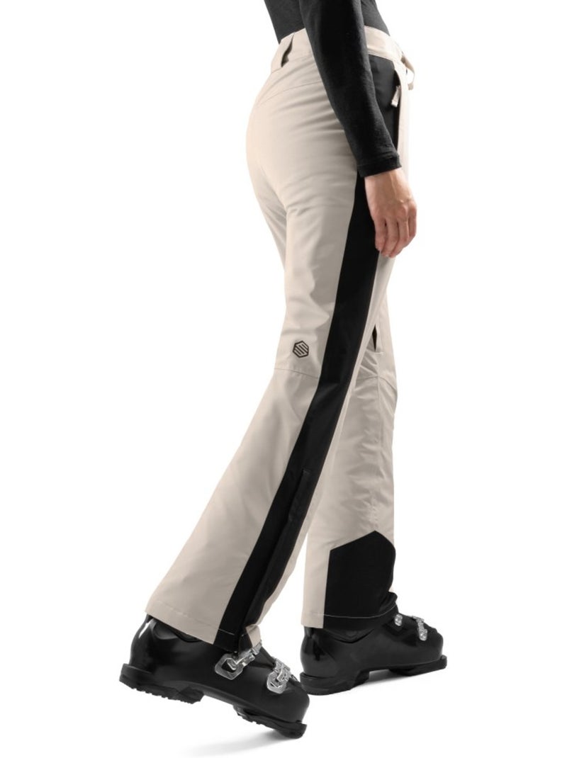 Pantalón de esquí mujer esquí y nieve mujer p3-w fitz roy Beige - Kiabi