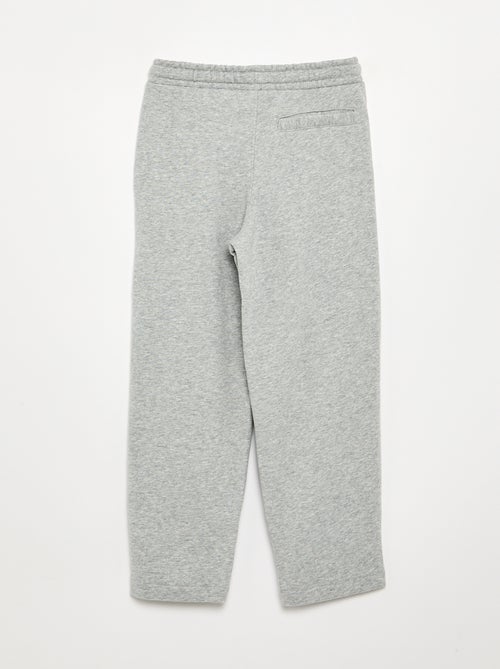 Pantalón de felpa - corte ajustado - Kiabi