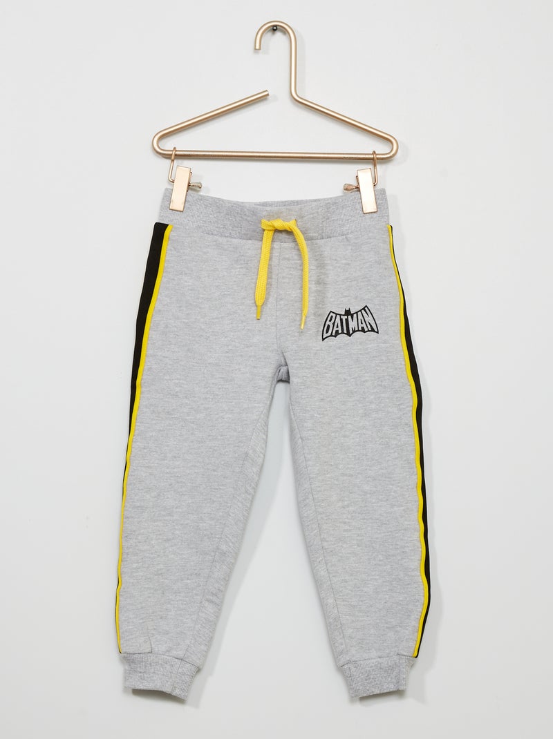 Pantalón de felpa 'Batman' gris - Kiabi