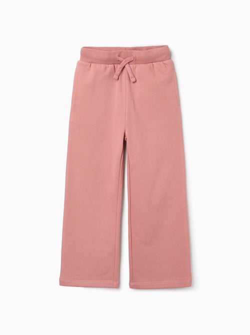 Pantalón de felpa con cordón y bolsillos - Kiabi Pantalón de felpa con cordón y bolsillos - Kiabi