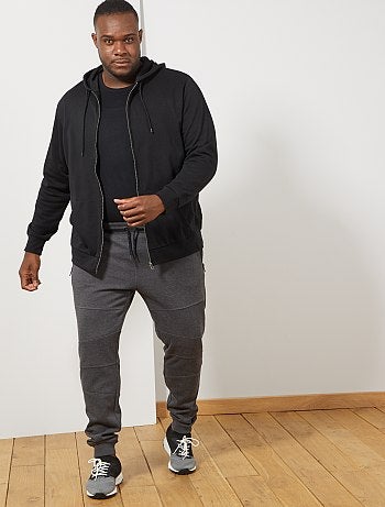 Pantalón de felpa con detalles en las rodillas - Kiabi