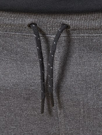 Pantalón de felpa con detalles en las rodillas - Kiabi