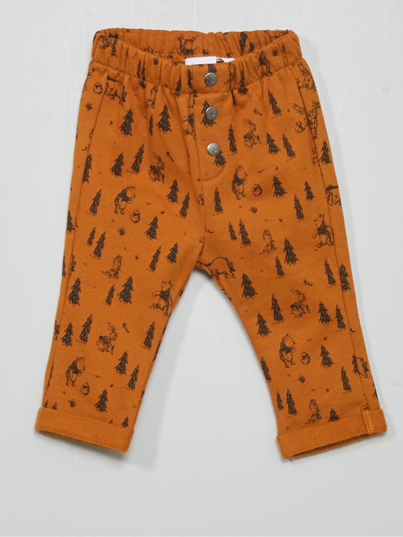 Pantalón de felpa 'Disney' MARRON - Kiabi