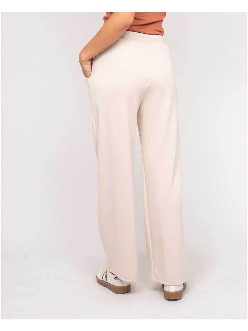 Pantalón de felpa EPINELLE Beige - Kiabi