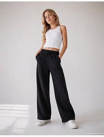 Pantalón de felpa, MO Fashion