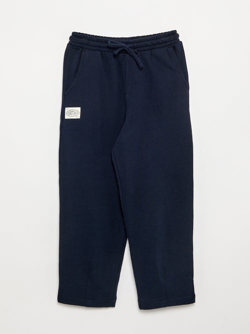 Pantalón de felpa sin cepillar con forma de globo - Kiabi