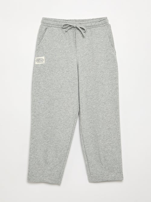 Pantalón de felpa sin cepillar con forma de globo - Kiabi Pantalón de felpa sin cepillar con forma de globo - Kiabi