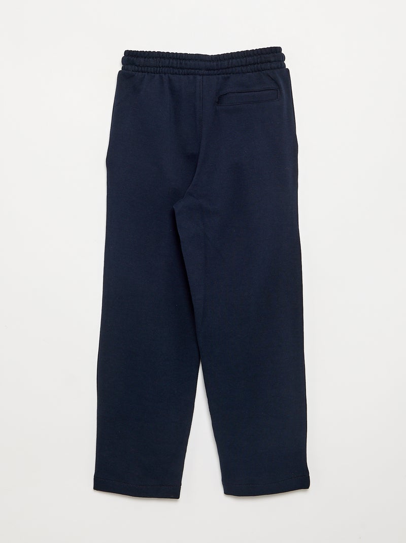 Pantalón de felpa sin perchar con forma globo Azul - Kiabi