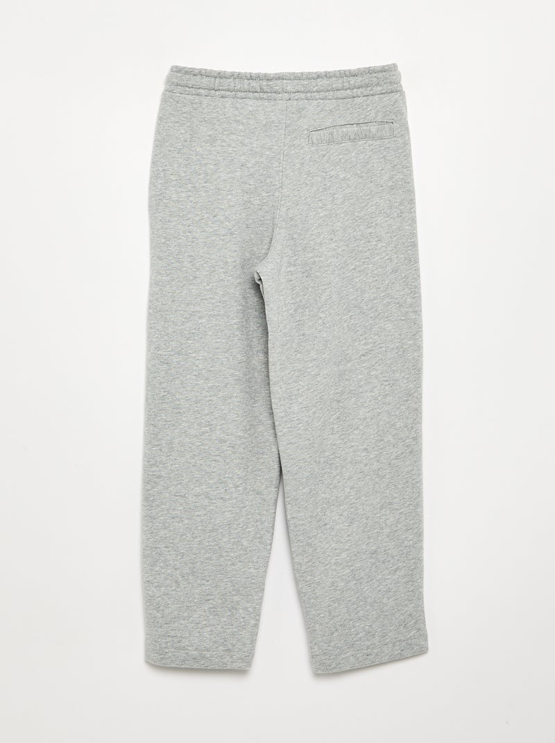 Pantalón de felpa sin perchar con forma globo Gris - Kiabi