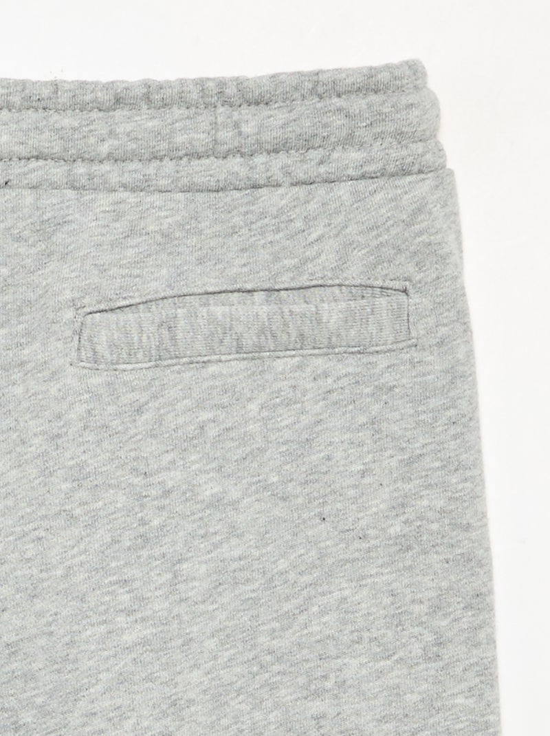 Pantalón de felpa sin perchar con forma globo Gris - Kiabi