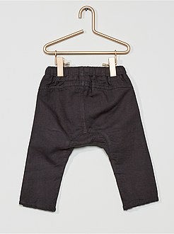 Pantalón de gasa de algodón - Kiabi