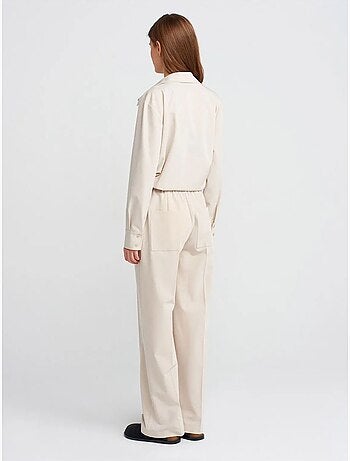 Pantalón de jersey de pernera ancha dilvin