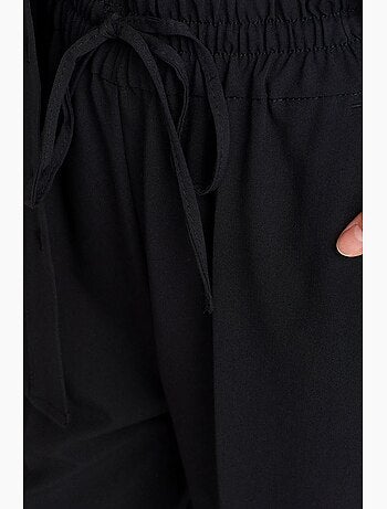 Pantalón de jersey de pernera ancha dilvin