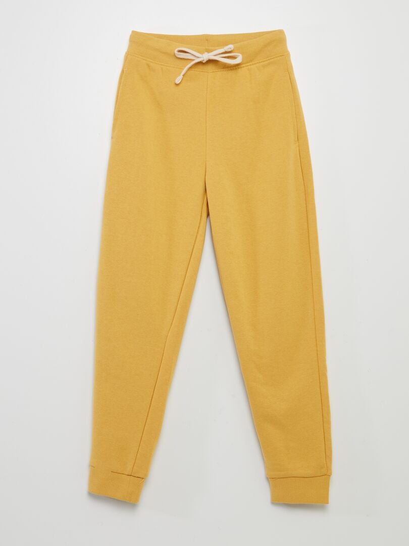 Pantalón de jogging amarillo - Kiabi