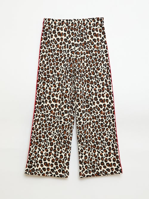 Pantalón de jogging ancho con diseño 'Agathe Sorlet x Kiabi' - San Valentín - Kiabi Pantalón de jogging ancho con diseño 'Agathe Sorlet x Kiabi' - San Valentín - Kiabi