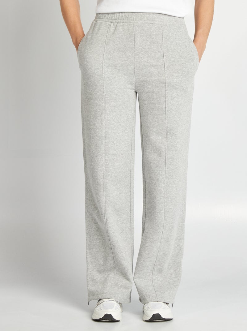 Pantalón de jogging ancho GRIS - Kiabi