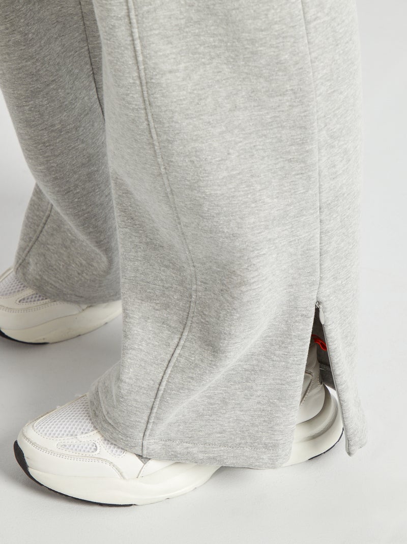 Pantalón de jogging ancho GRIS - Kiabi