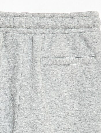 Pantalón de chándal ancho liso de algodón