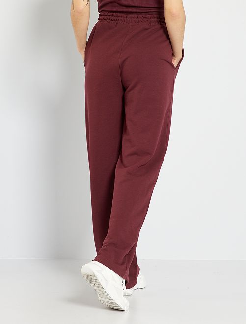 Pantalón de jogging ancho - rojo - Kiabi - 15.00€