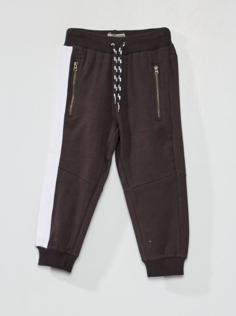 Pantalón de jogging antractita - Kiabi