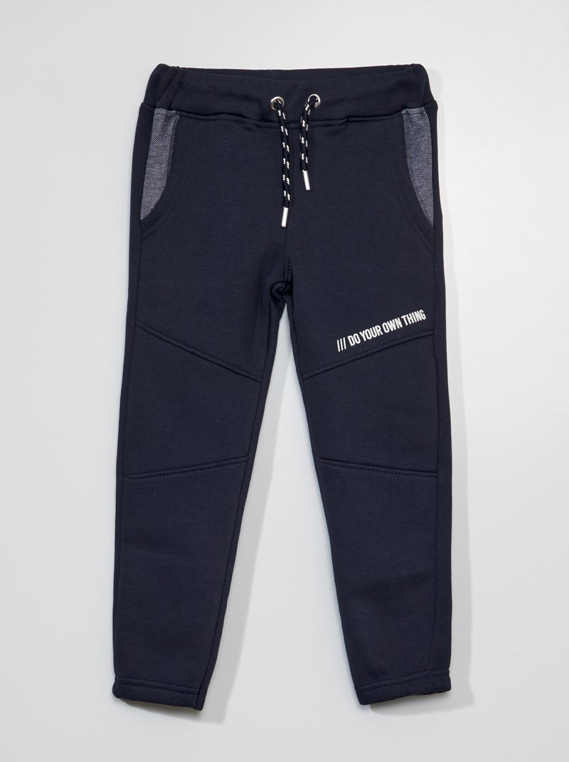 Pantalón de jogging AZUL - Kiabi