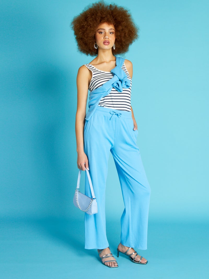 Pantalón de jogging AZUL - Kiabi