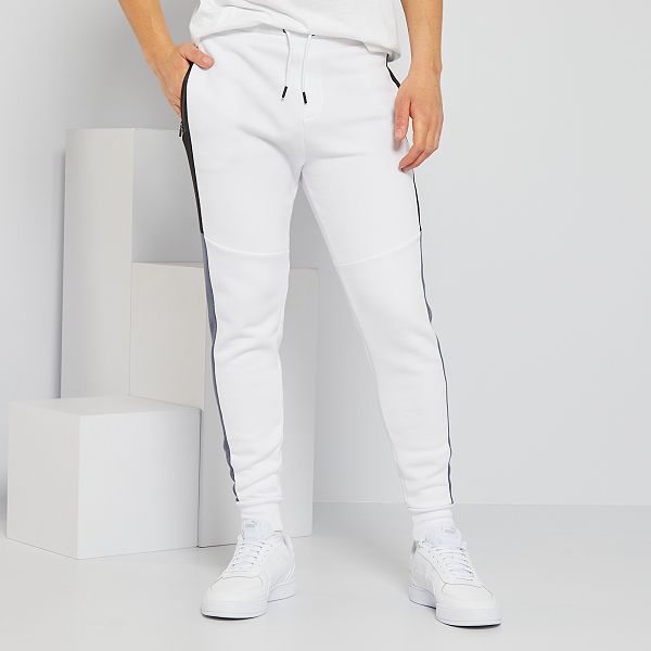 Pantalón de jogging Hombre talla S-XXL - blanco - Kiabi - 17,00€