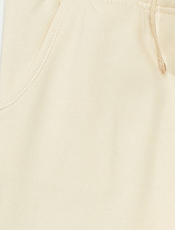 Joggers holgados en blanco - OUTFITBOOK