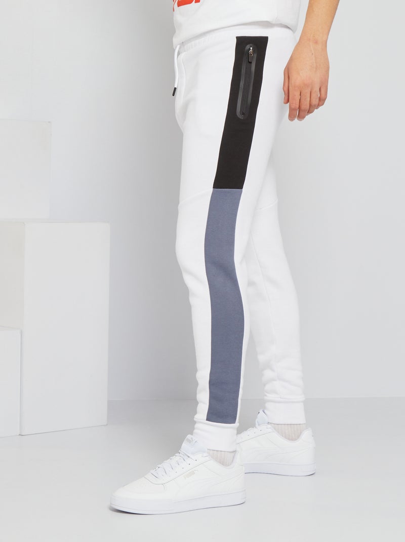 Pantalón de jogging Blanco - Kiabi
