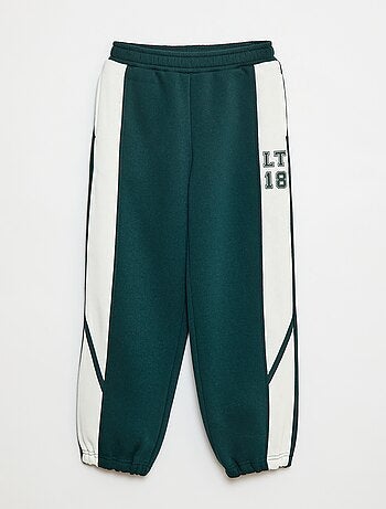 Pantalón de jogging con bandas contrastantes