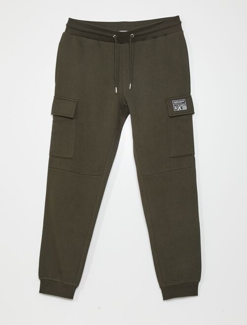 Pantalón de jogging con bolsillos con solapa - Kiabi