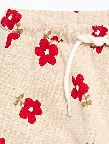 Pantalón de jogging con estampado