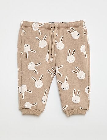 Pantalón de jogging con estampado de animales
