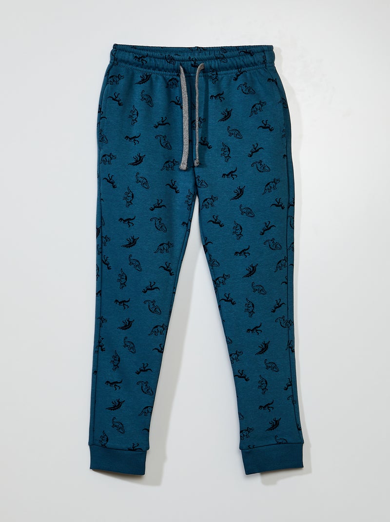 Pantalón de jogging con estampado VERDE - Kiabi