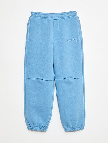 Pantalón de jogging con inscripción bordada