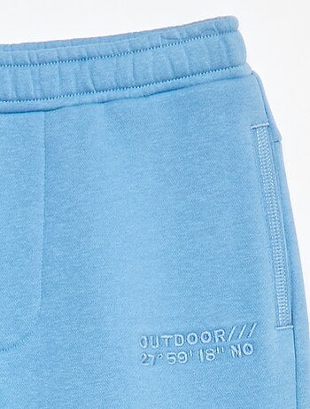 Pantalón de jogging con inscripción bordada