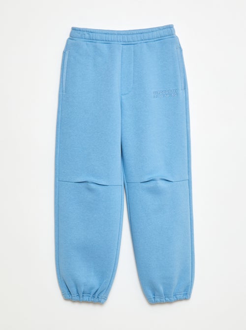Pantalón de jogging con inscripción bordada - Kiabi