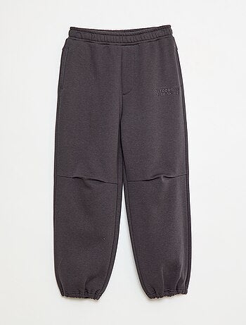 Pantalón de jogging con inscripción bordada