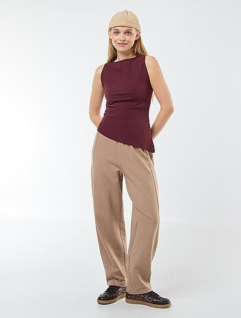 Pantalón de jogging corte barrel