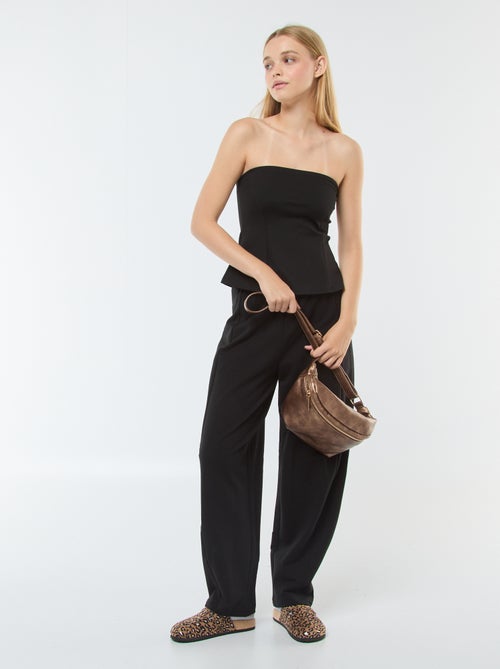 Pantalón de jogging corte barrel - Kiabi