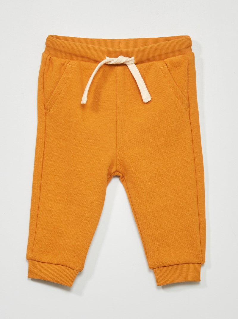Pantalón de jogging de algodón - Unisex AMARILLO - Kiabi