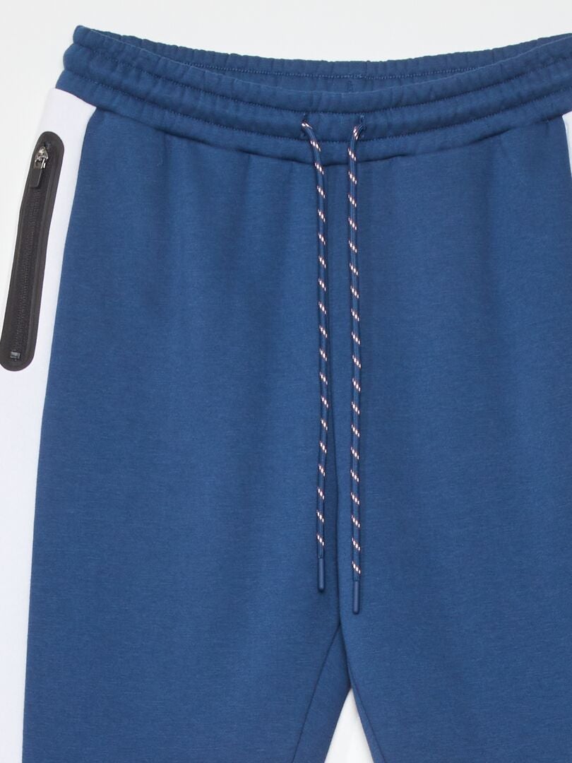 Pantalón de jogging de chándal azul oscuro - Kiabi