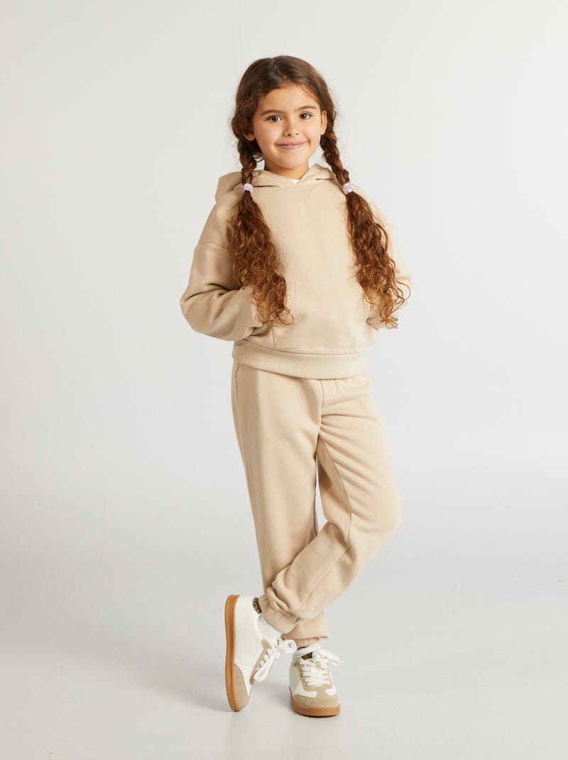 Pantalón de jogging de chándal BEIGE - Kiabi