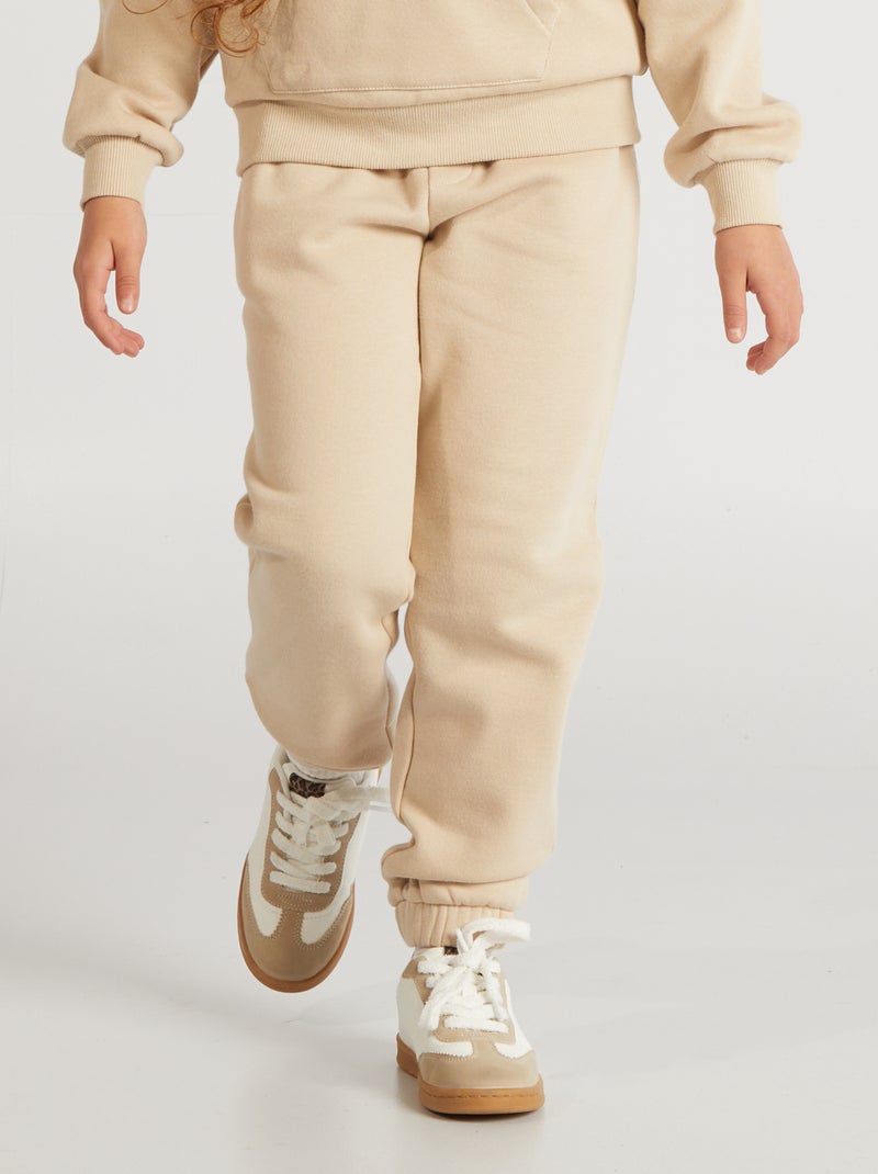 Pantalón de jogging de chándal BEIGE - Kiabi