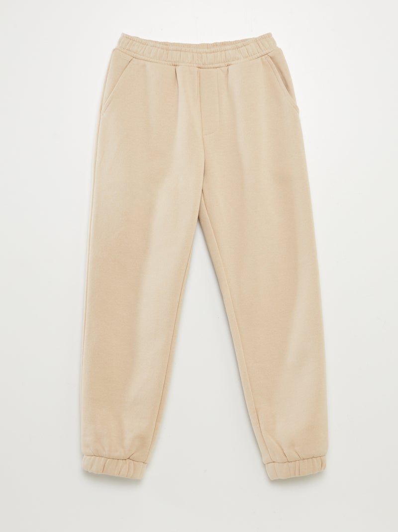 Pantalón de jogging de chándal BEIGE - Kiabi