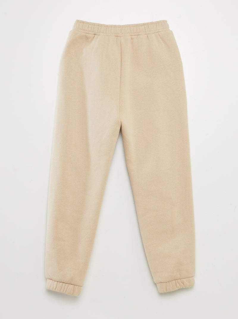 Pantalón de jogging de chándal BEIGE - Kiabi